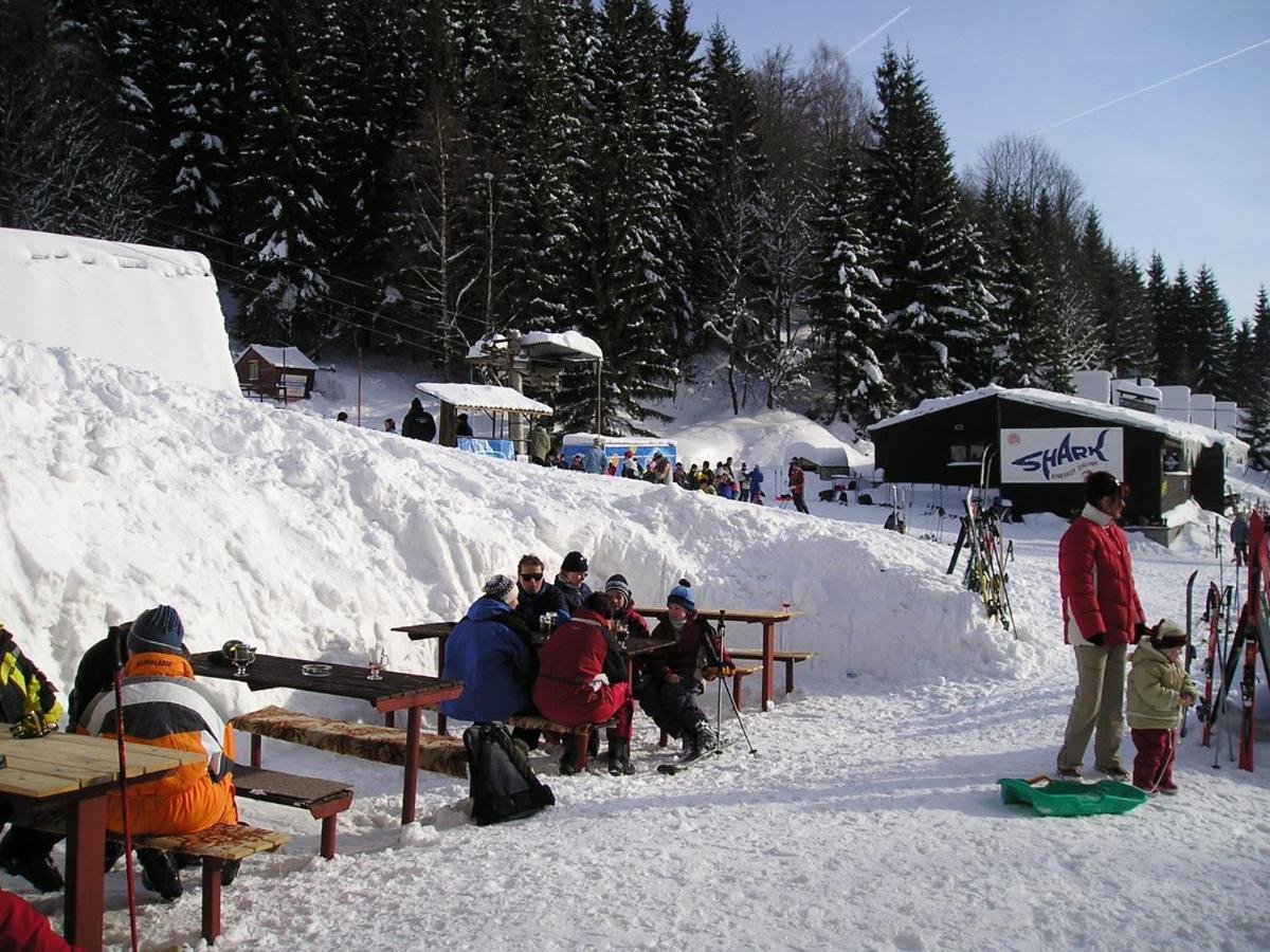 Penzion Pod Paprskem Hotel Staré Město Buitenkant foto